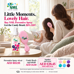 Protect & Detangle Duo – Preventive Spray + Candy Brush