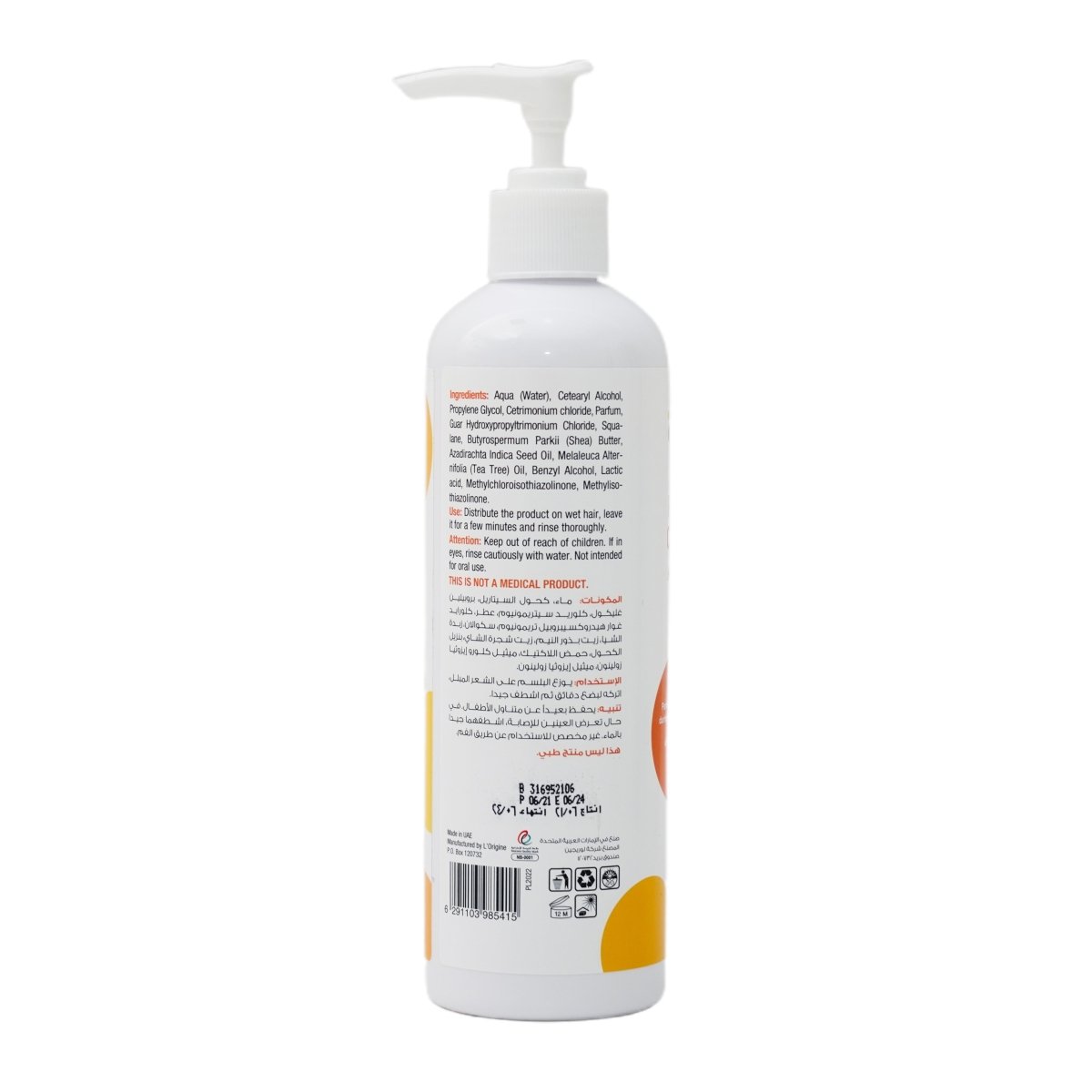 Paraben Free - Lice Infestation Preventive Conditioner - No More Lice