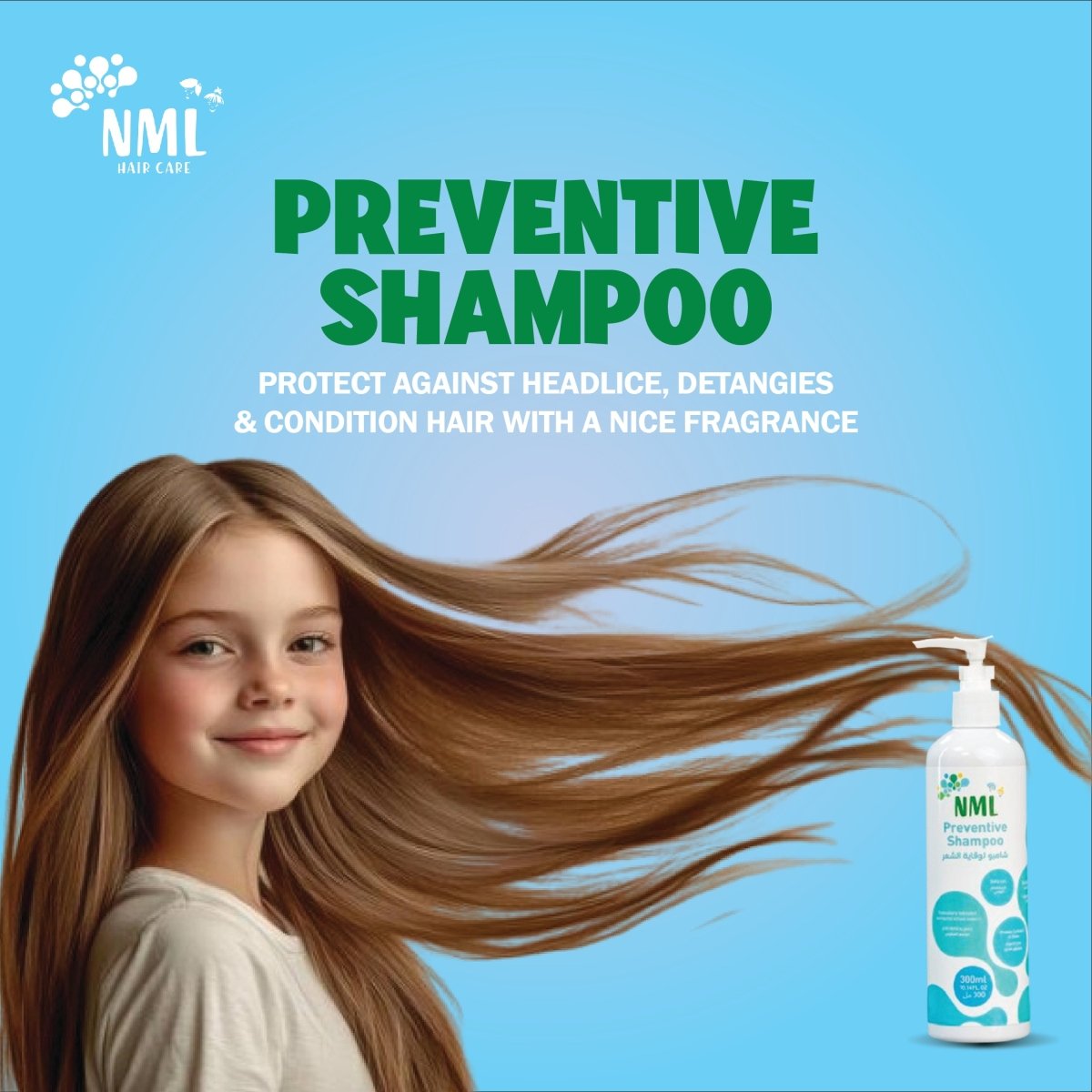 Paraben Free - Lice Infestation Preventive Shampoo - No More Lice