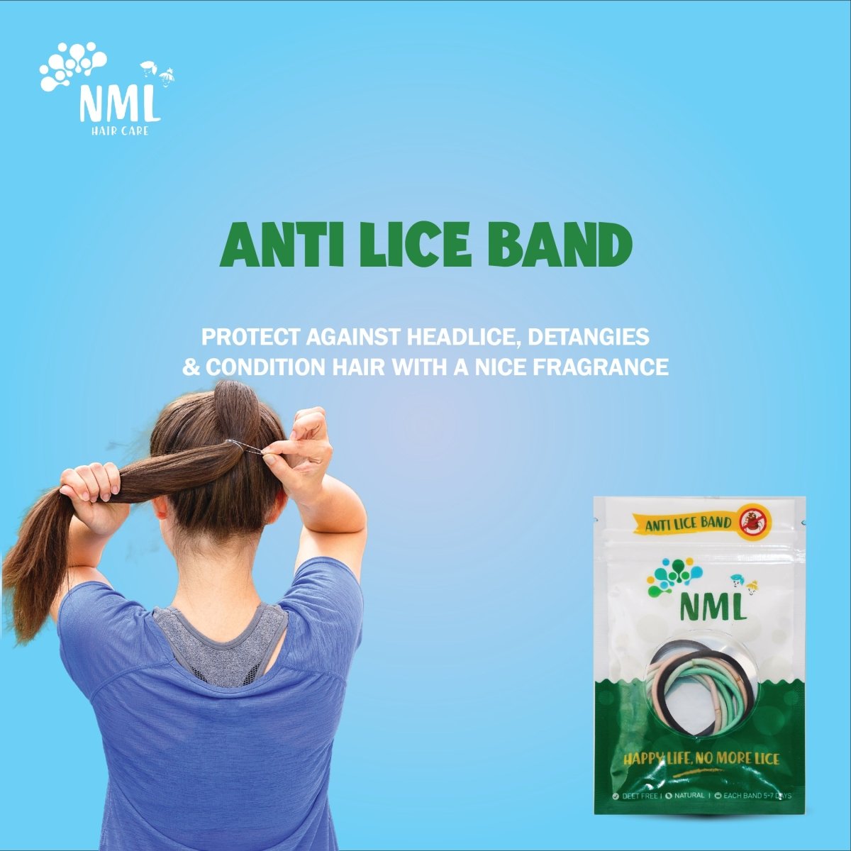 Repellent Elastic - No More Lice